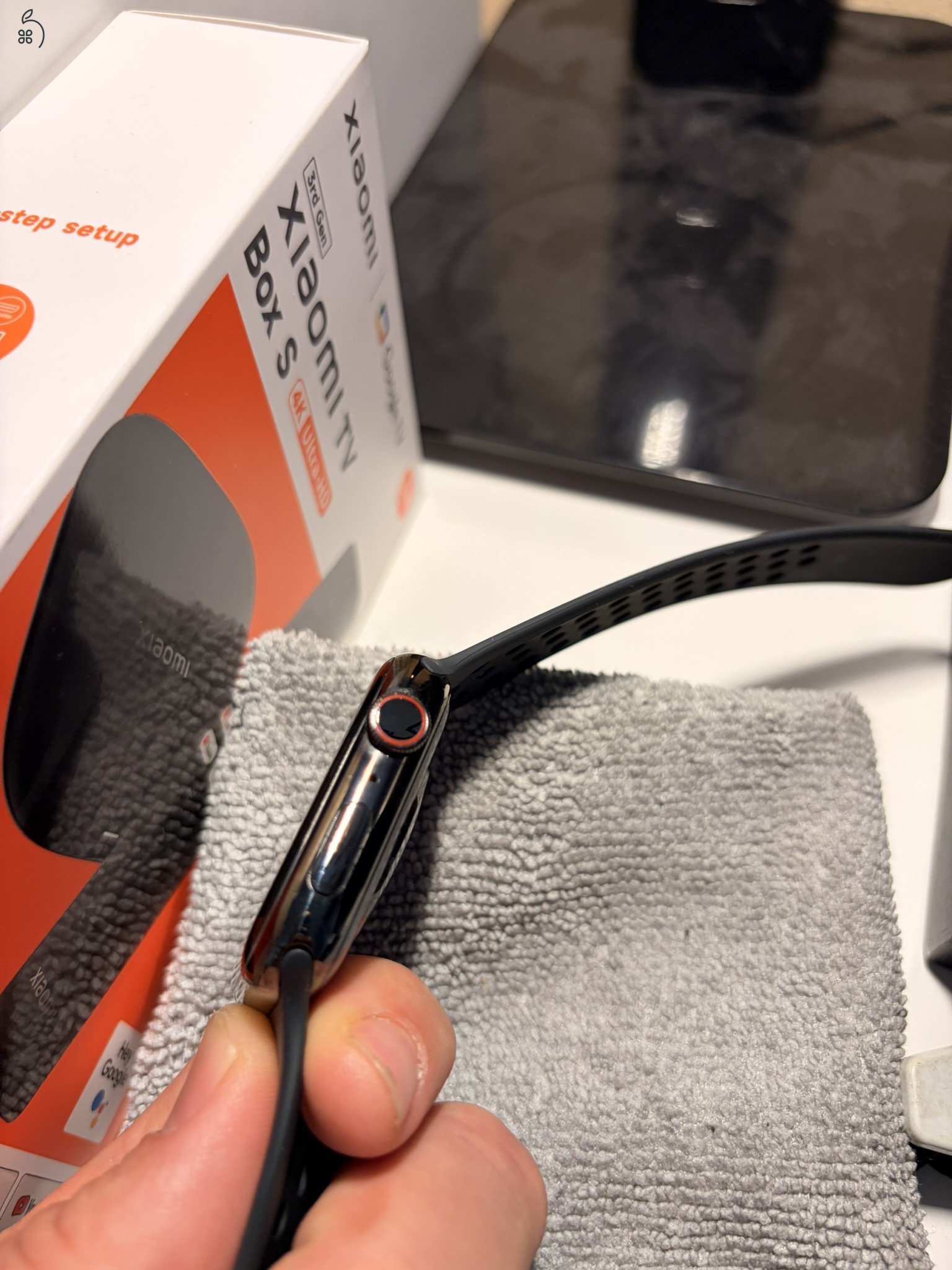 Apple Watch 9 45mm Graphite Stainless Steel Cellular