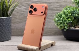 Hibátlan 17 iPhone Pro Max Cosmic Orange 256GB E-sim 2 ÉV Garanciával 100%