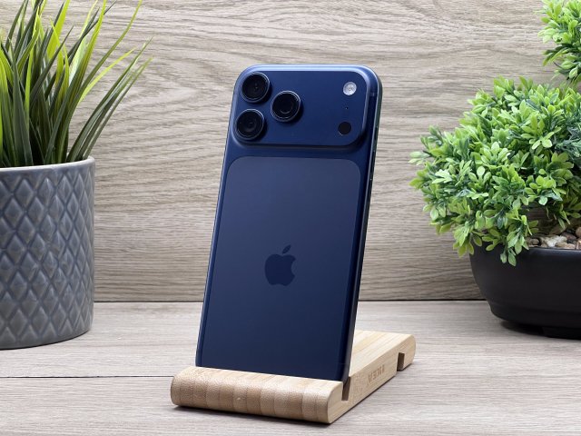 iPhone 17 Pro Max Deep Blue 256GB E-sim 2 ÉV Garanciával 100%