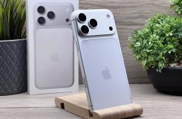 Hibátlan iPhone 17 Pro Max Silver 256GB 2 ÉV Garanciával 100%