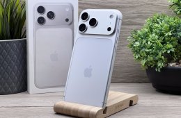 Hibátlan iPhone 17 Pro Max Silver 256GB 2 ÉV Garanciával 100%