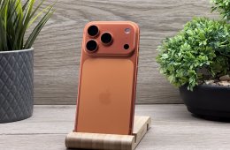 iPhone 17 Pro Cosmic Orange 256GB E-sim 2 ÉV Garanciával 100%