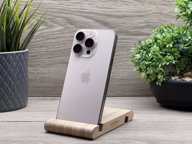 Hibátlan iPhone 16 Pro Desert Titanium 128GB 2 ÉV Garanciával 96%