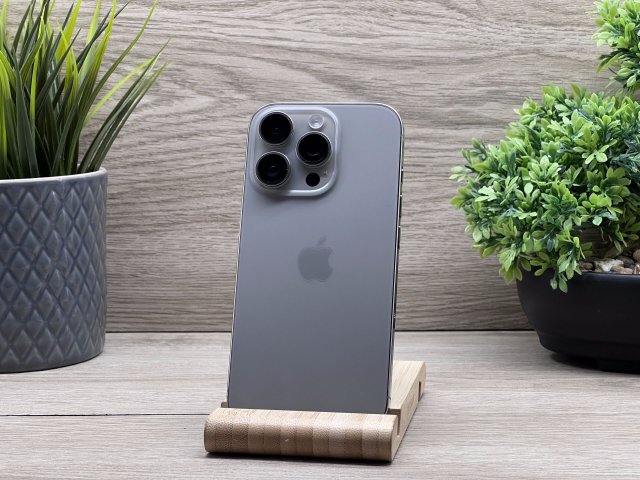 Hibátlan iPhone 16 Pro Natural Titanium 512GB 2 ÉV Garanciával 95%
