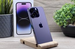 Hibátlan iPhone 14 Pro Deep Purple 128GB 2 ÉV Garanciával 100%