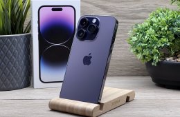 Hibátlan iPhone 14 Pro Deep Purple 128GB 2 ÉV Garanciával 100%