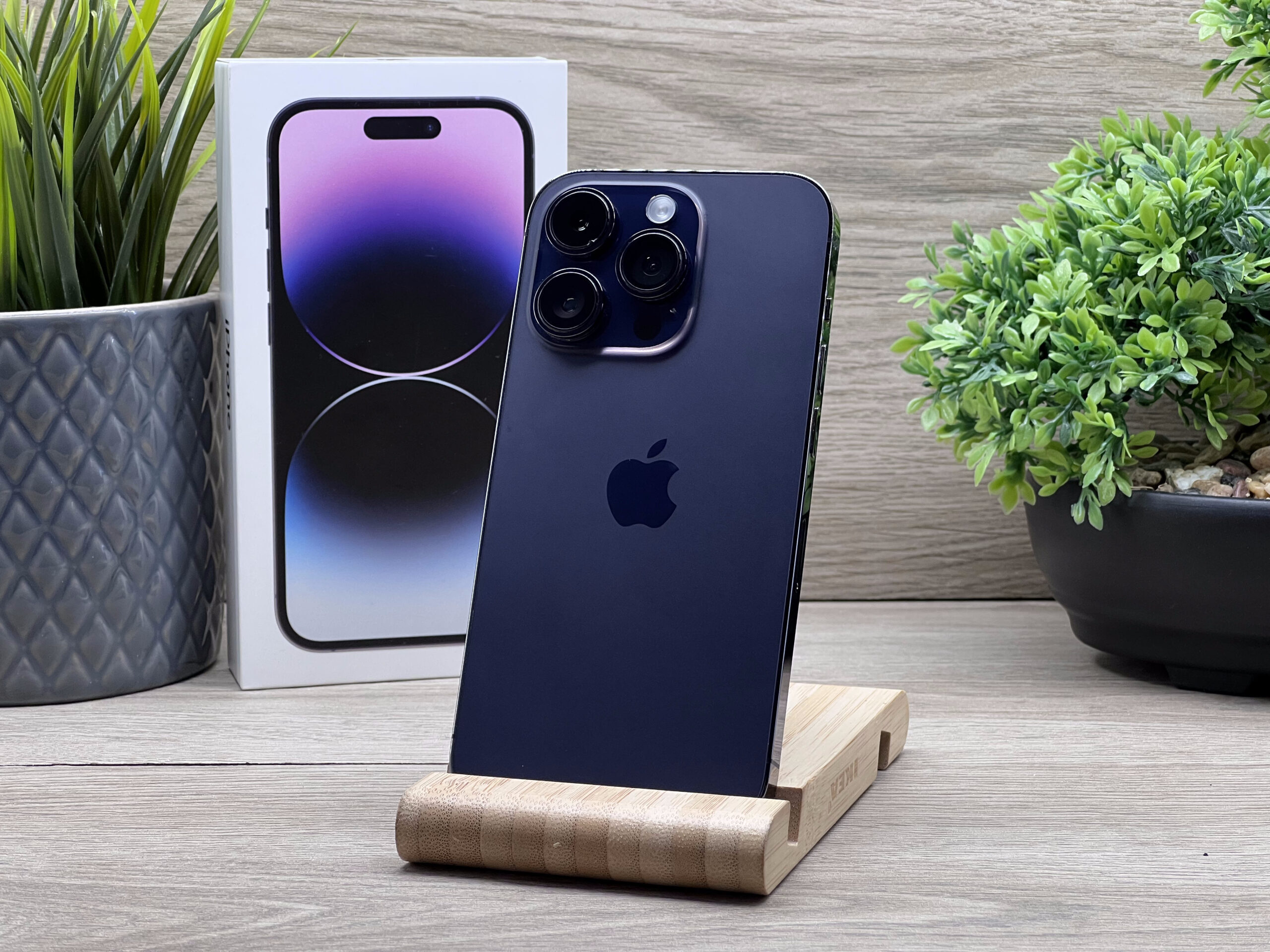 Hibátlan iPhone 14 Pro Deep Purple 128GB 2 ÉV Garanciával 100%
