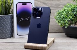 Hibátlan iPhone 14 Pro Deep Purple 128GB 2 ÉV Garanciával 100%