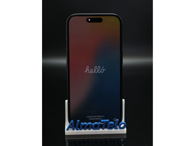 Apple iPhone 16 128 GB Black 100% akku - 12 HÓ GARANCIA