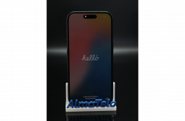 Apple iPhone 16 128 GB Black 100% akku - 12 HÓ GARANCIA