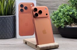 Hibátlan iPhone 17 Pro Cosmic Orange 256GB 2 ÉV Garanciával 100%