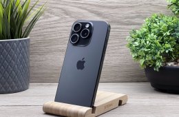 iPhone 15 Pro Black Titanium 128GB 2 ÉV Garanciával 93%