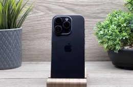 iPhone 15 Pro Black Titanium 128GB 2 ÉV Garanciával 93%