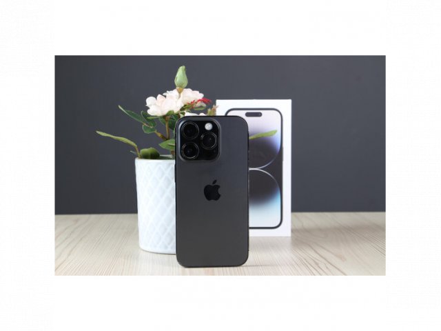 Használt Apple iPhone 14 Pro 256GB Space Black C US-7523