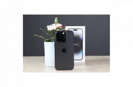 Használt Apple iPhone 14 Pro 256GB Space Black C US-7523