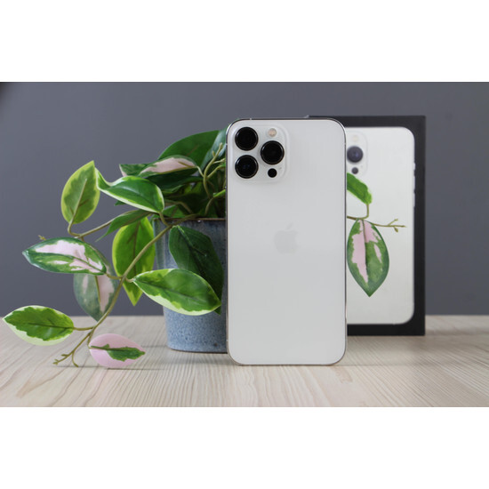 Használt Apple iPhone 13 Pro Max 128GB Silver C+ US-7105