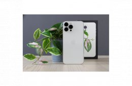 Használt Apple iPhone 13 Pro Max 128GB Silver C+ US-7105