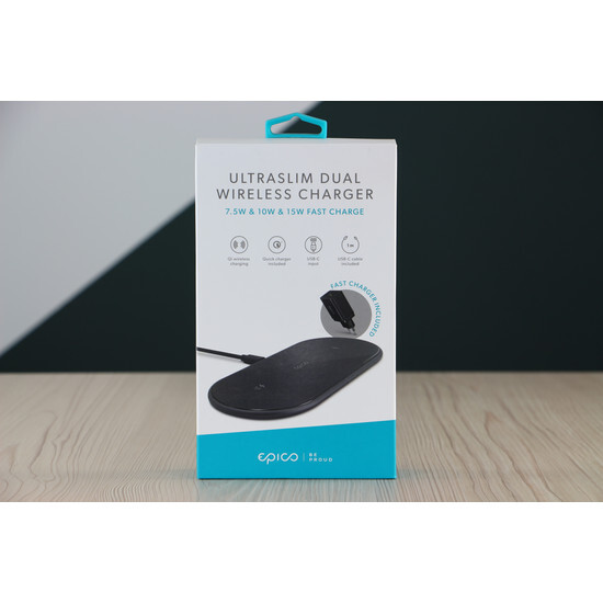 Használt Epico Ultraslim DUAL wireless charger US-2702