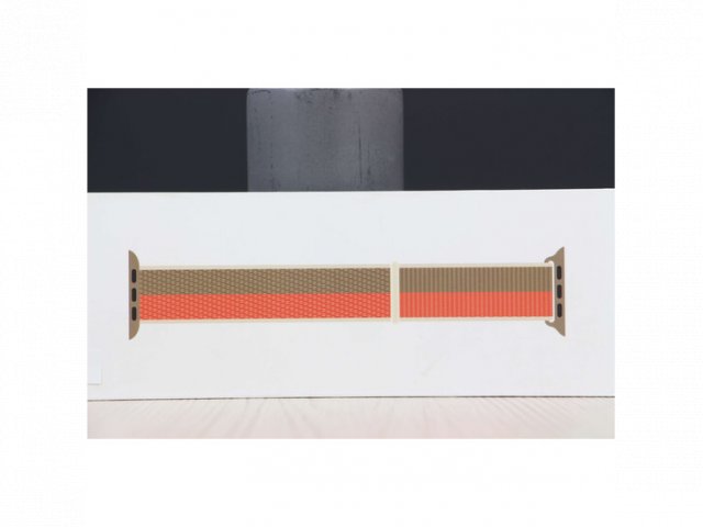 Újszerú Apple Watch 45mm Pink Pomelo/ Tan Sport Loop US-5756