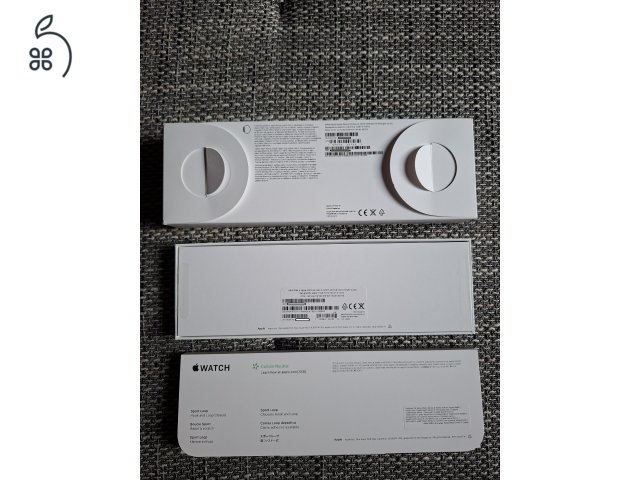 Apple Watch SE 2022 (2nd gen) Midnight (éjfekete) 44 mm Cellular + Ajándék szíjak