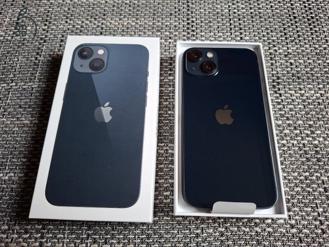 iPhone 13 Midnight (éjfekete) 128 GB kártyafüggetlen + Ajándék tokok