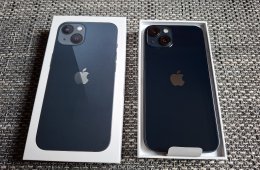 iPhone 13 Midnight (éjfekete) 128 GB kártyafüggetlen + Ajándék tokok