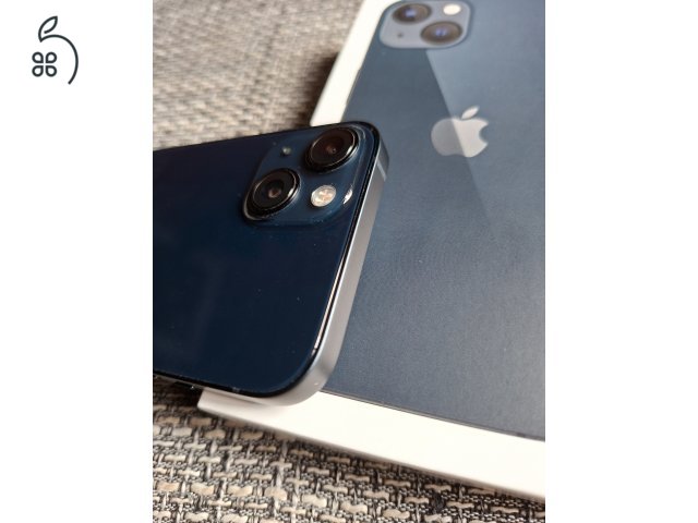 iPhone 13 Midnight (éjfekete) 128 GB kártyafüggetlen + Ajándék tokok