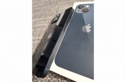 iPhone 13 Midnight (éjfekete) 128 GB kártyafüggetlen + Ajándék tokok