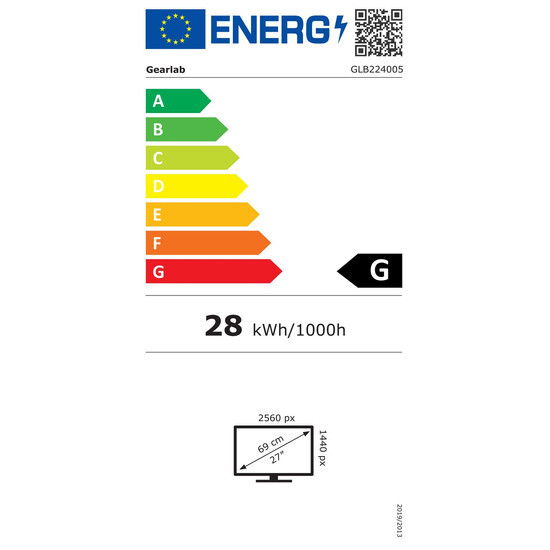 Gearlab 27” WQHD Office LED Monitor