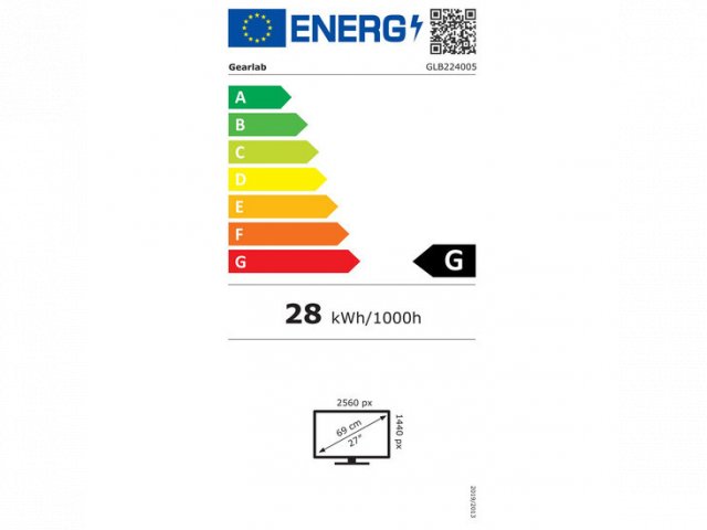 Gearlab 27” WQHD Office LED Monitor