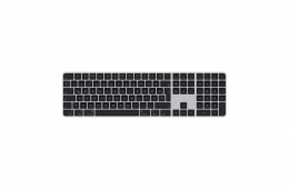 Apple Magic Keyboard (2022) w Touch ID and Numeric Keypad - Black Keys - Hungarian
