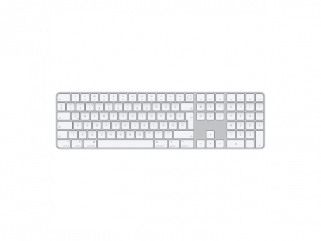 Apple Magic Keyboard (2021) with Touch ID and Numeric Keypad - Hungarian