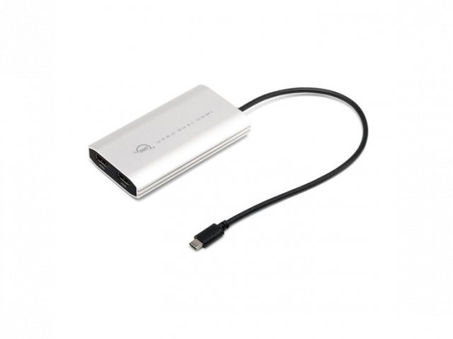 OWC USB-C Dual HDMI 4K Display Adapter with DisplayLink