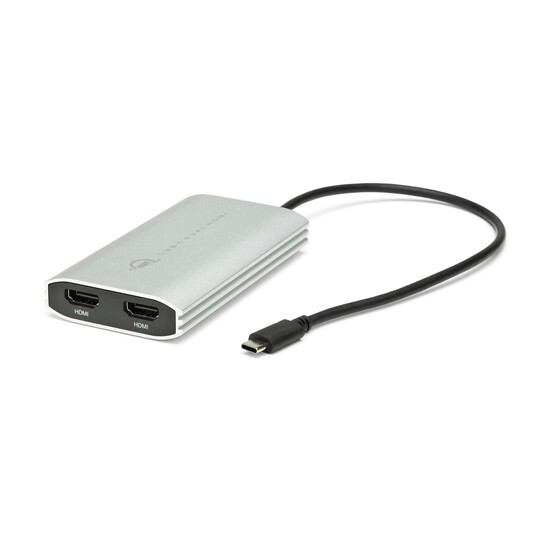 OWC USB-C Dual HDMI 4K Display Adapter with DisplayLink