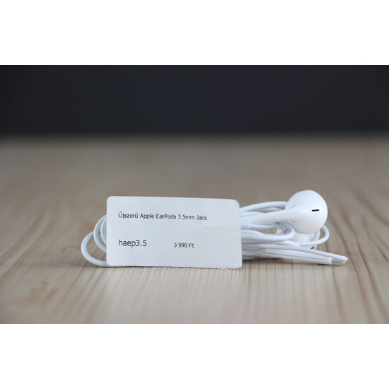 Újszerű Apple EarPods 3,5 mm-es jack csatlakozóval