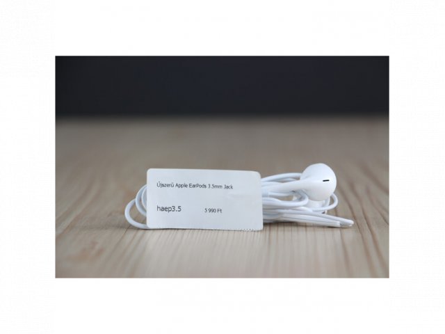 Újszerű Apple EarPods 3,5 mm-es jack csatlakozóval