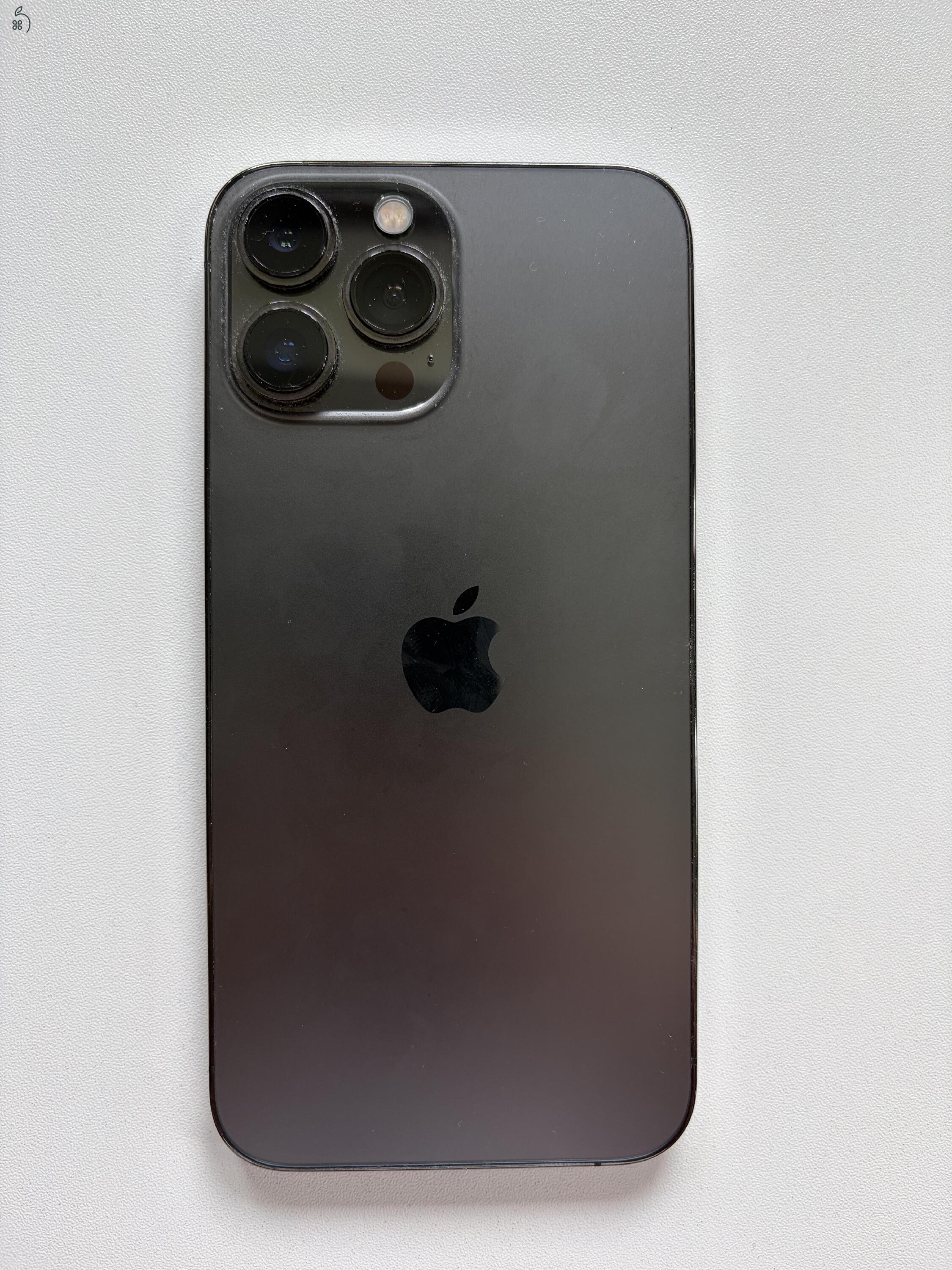 iPhone 13 Pro Max 256GB Graphite 78% Akku Független Kamera hibás 