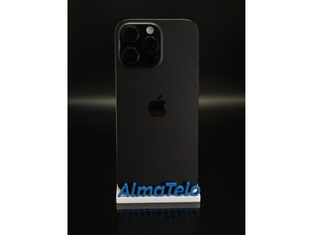 Apple iPhone 16 Pro Max 256 GB Black Titanium 100% akku - 12 HÓ GARANCIA