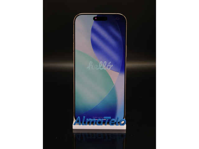 Apple iPhone 16 Pro Max 256 GB Desert Titanium 100% akku - 12 HÓ GARANCIA