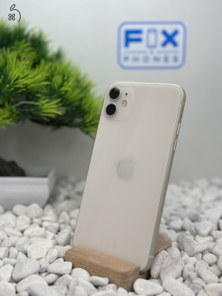 iPhone 11 64GB Független 100% akkumulátor Újszerű állapot