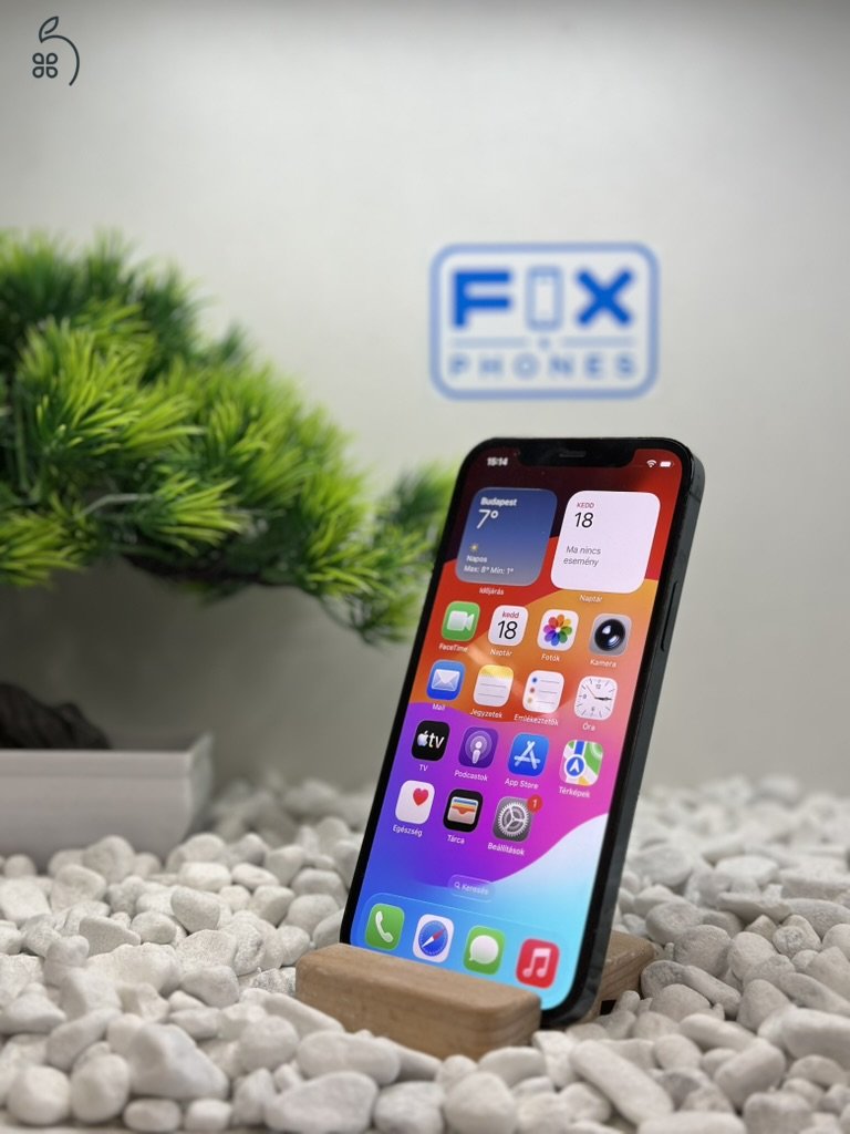 iPhone 12 Pro 128GB Független 100% akkumulátor Megkímélt állapot