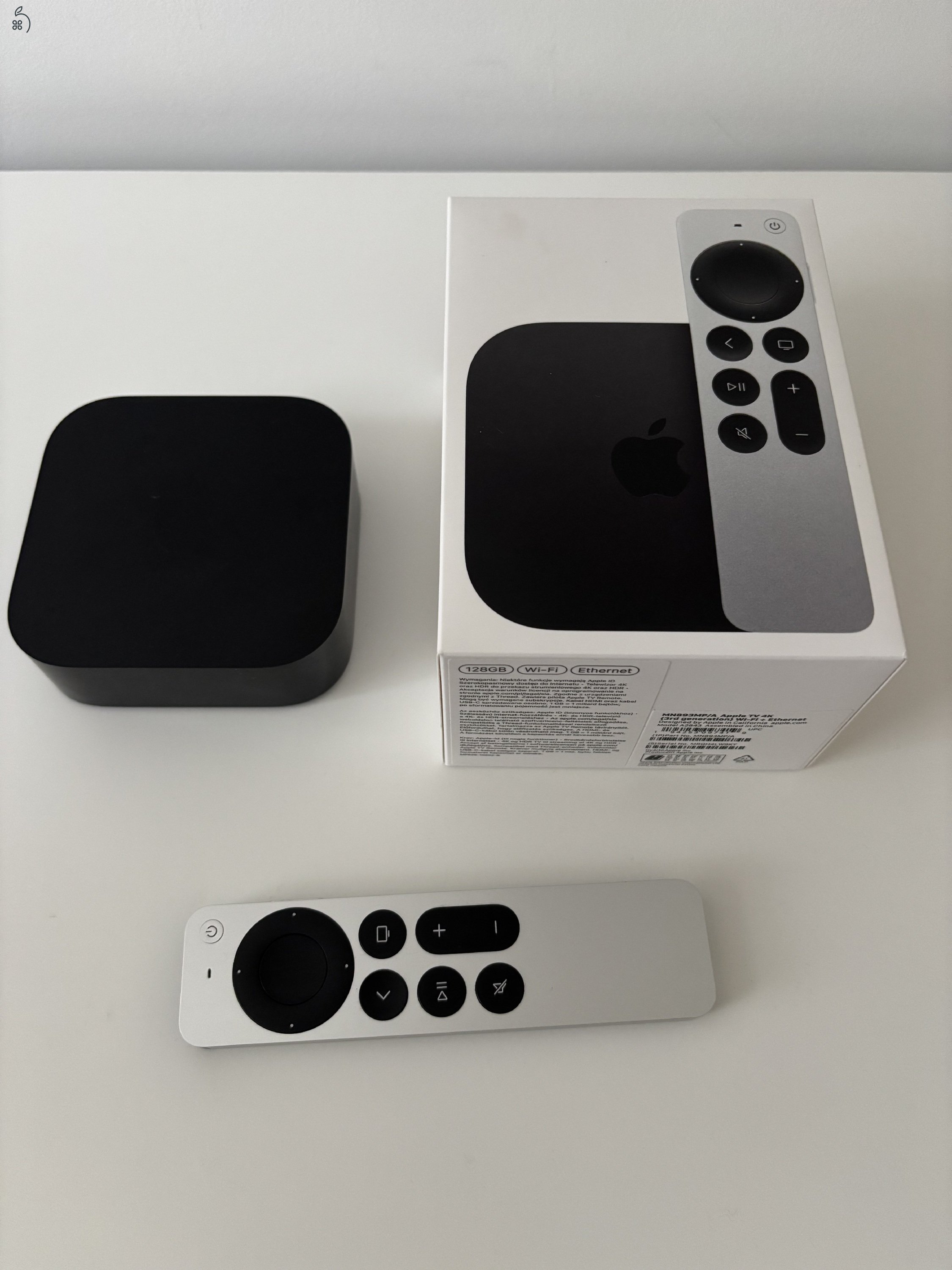 Eladó Apple TV 4K Wi-Fi + Ethernet 128 GB (2022)