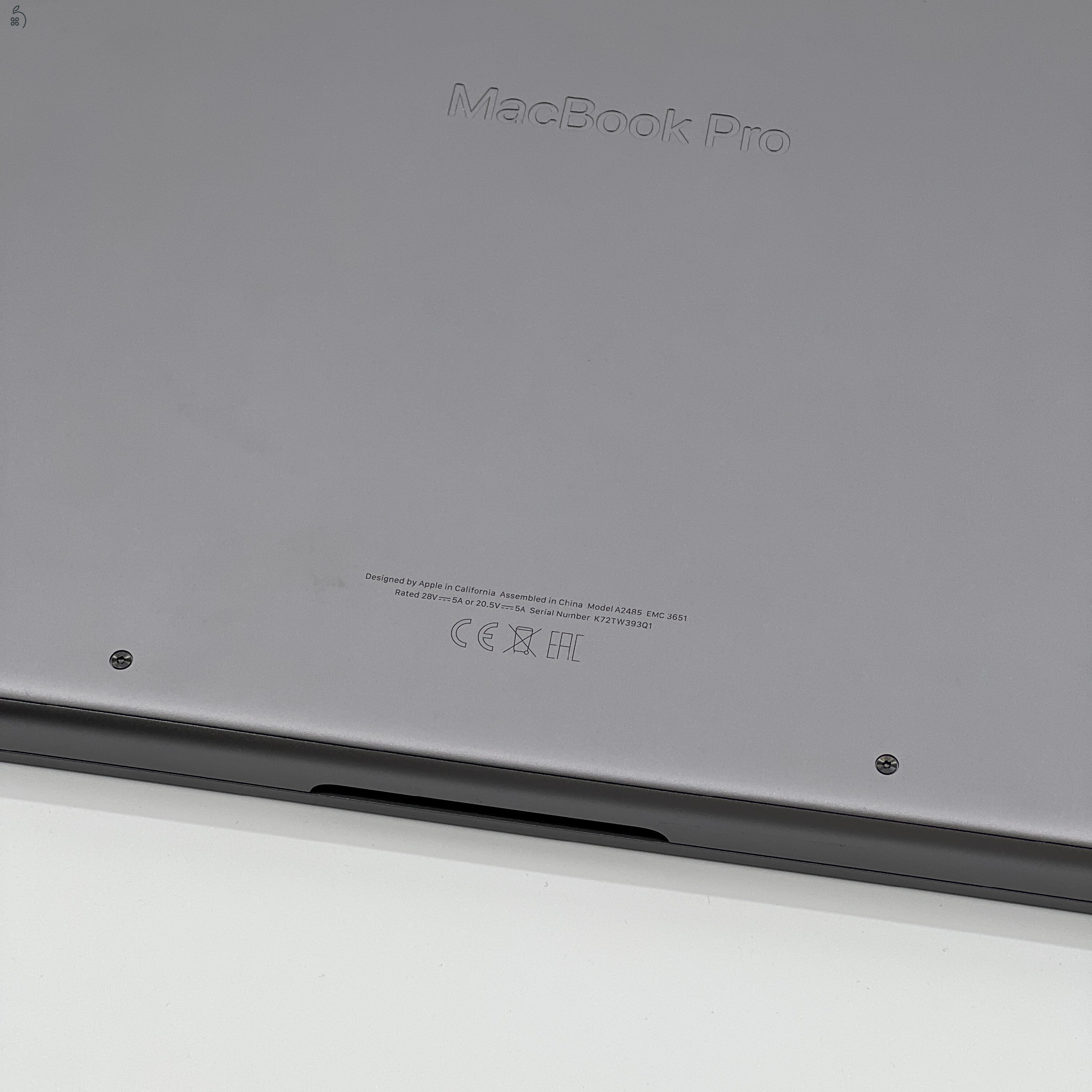 MacBook Pro 16″ 2021, M1 Max 10 Cores, 32 GB RAM, 32 core GPU, 1TB SSD,  27% Áfa, (0527AB)