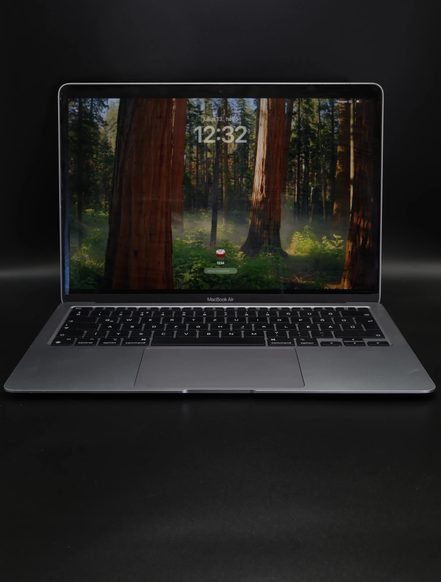 Apple MacBook Air 13″ 2020 M1 256 GB Space Gray 88% akku - 12 HÓ GARANCIA