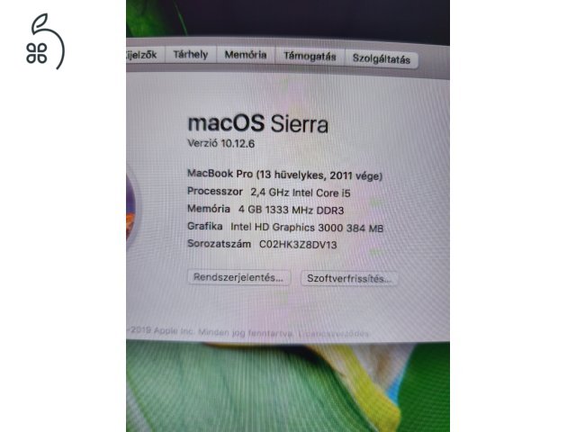 MacBook Pro 13 Dual-Core I5 2011