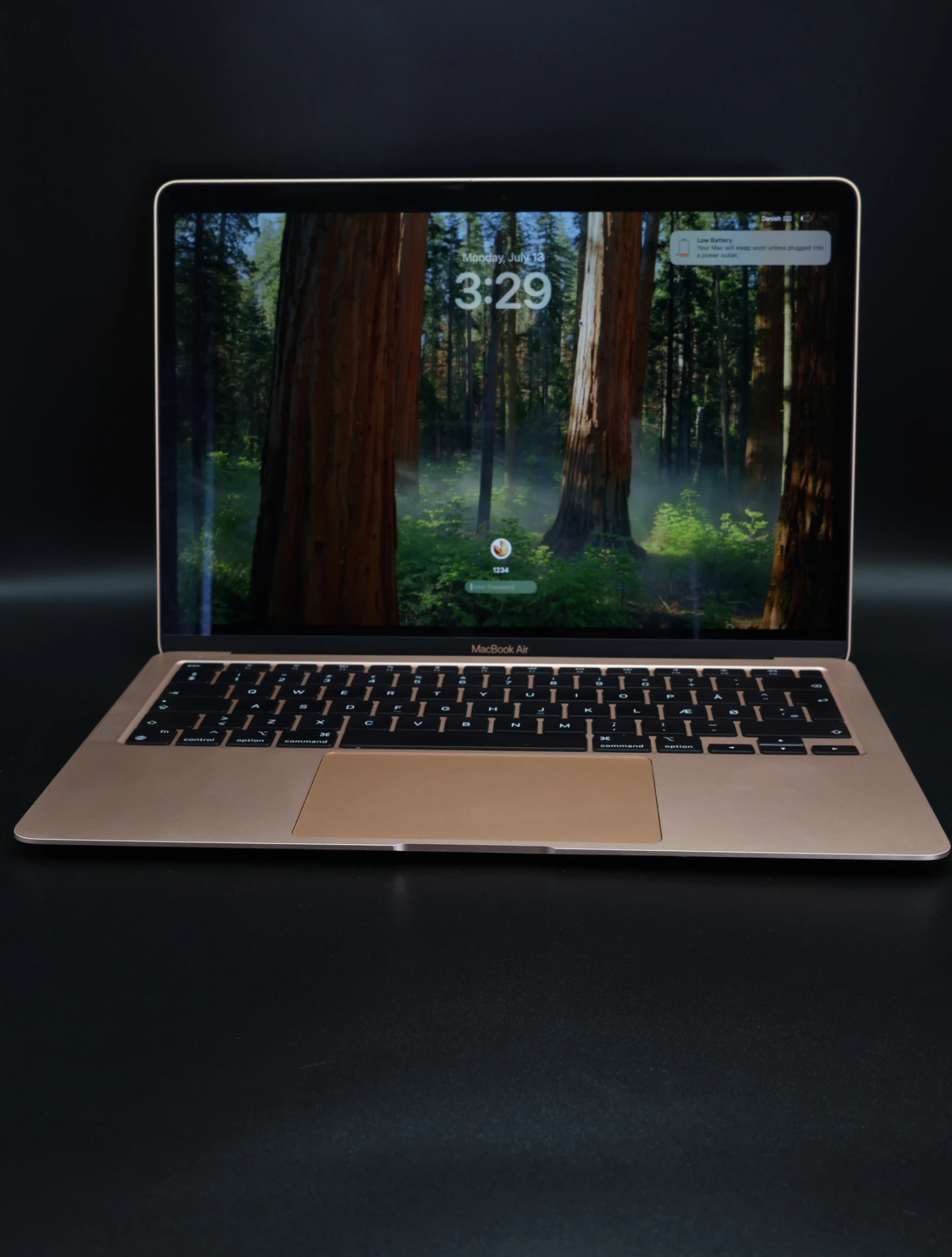 Apple MacBook Air 13″ 2020 M1 256 GB Gold 86% akku - 12 HÓ GARANCIA