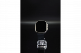 Apple Watch Ultra GPS + Cellular 49mm Natural Titanium 100% akku - 12 HÓ GARANCIA