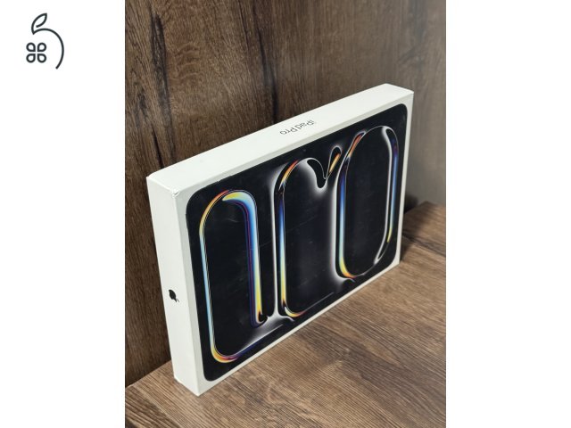 ÚJ, bontatlan iPad PRO 11” M4 CHIP 256GB WIFI + 5G Cellular  sim space black