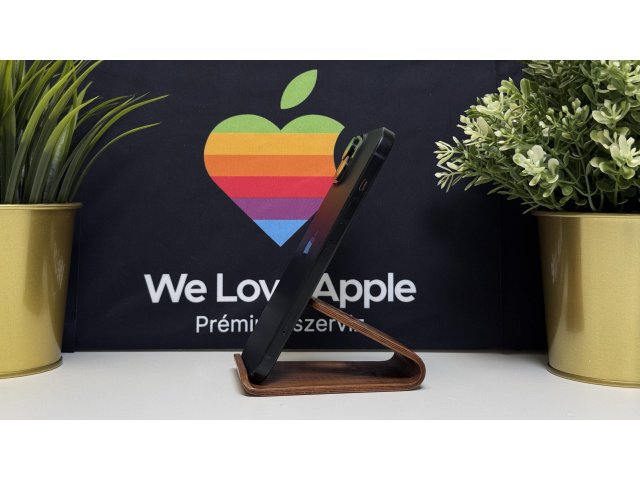 iPhone 15 128GB, Fekete, Független, Számla, 2 Év Garancia, 100%