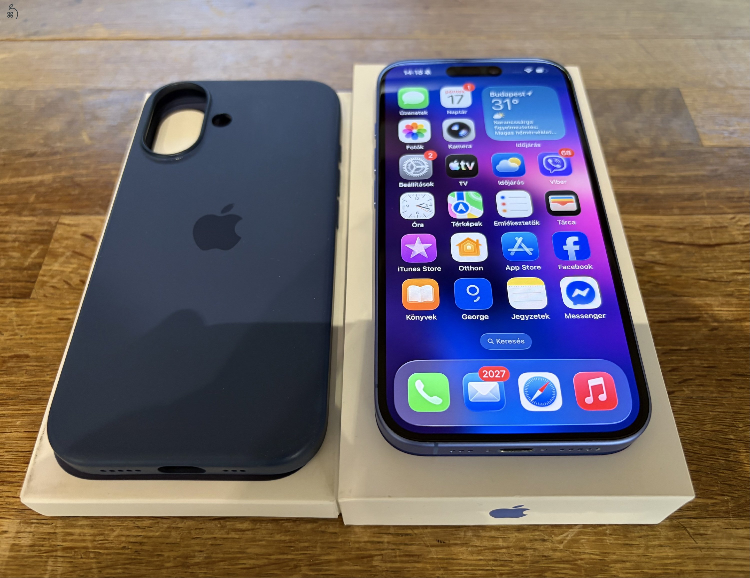 iPhone 16 128GB - (Blue) - AKCIÓ!